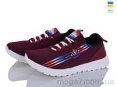 Кроссовки, Favorit оптом ЖК1020 бордо