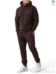 Спортивный костюм, Sport style оптом 002-3NI шоколадний