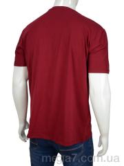 Футболка, Мир оптом 3188-2833-3 bordo