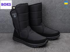 Дутики, Roks оптом Progress 4234 чорний