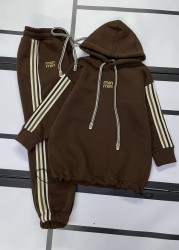 Спортивные костюмы подростковые на флисе оптом 26541089 585-104