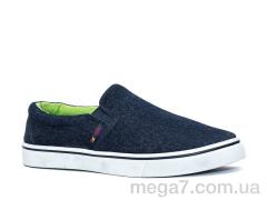 Слипоны, Katyo оптом 2813 dk.blue