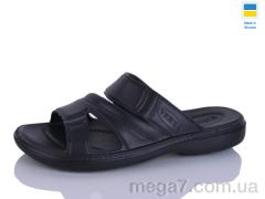 Шлепки, M&L  Alex13 оптом B12 чорний