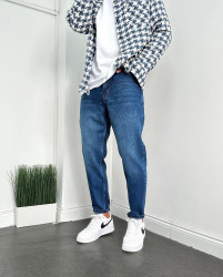 Джинси чоловічі I8DENIM оптом THREE BLACK  
