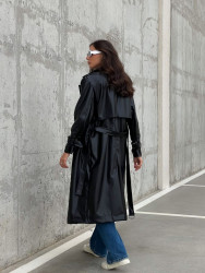 Пальто жіночі (чорний) оптом