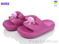 Шлепки, Roks оптом Dago 335 ягідний