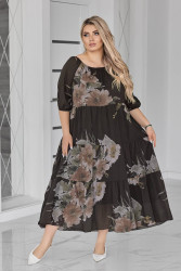 Платья женские БАТАЛ оптом Италия 18479653 2050-70