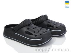 Кроксы, Golden Lion оптом Е252 чорний
