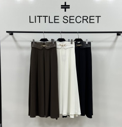 Юбки женские (шоколад) оптом Little Secret 06549128 7768-74