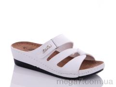 Шлепки, Sali оптом 961-1 white