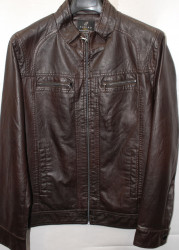 Куртки кожзам мужские FUDIAO (brown) оптом 69128035 1811 -1A -99