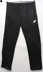 Спортивные штаны мужские на флісі (black) оптом 58273190 06-28
