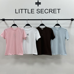 Футболки жіночі (білий) оптом Little Secret 