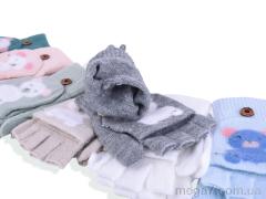 Варежки, RuBi оптом C210 mix