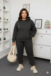 Спортивні костюми жіночі на флісі БАТАЛ оптом ---