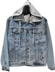 Куртки джинсовые мужские AVIWGOS оптом 82435917 A152-241