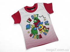 Футболка, Kids-modnik оптом --- 4537 червоний