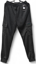 Спортивные штаны мужские BLACK CYCLONE (серый) оптом 20379865 WK7005-2