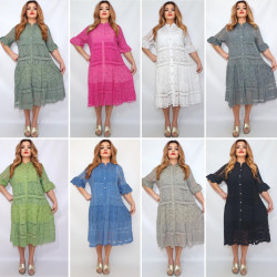 Сукні жіночі БАТАЛ оптом SVET LANA