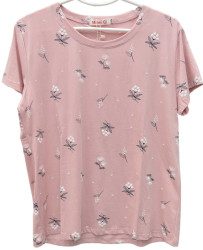 Футболки женские БАТАЛ оптом 41205967 8803-140