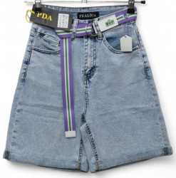 Шорты джинсовые женские PEALDIA оптом 29786543 HD-6102-3