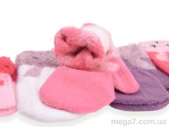 Варежки, CAP оптом 807 (з начосом) mix