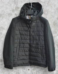 Куртки демисезонные мужские PANDA (черный) оптом 03829167 L62309-1-33