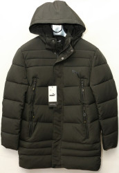 Куртки зимние мужские (хаки) оптом 25673801 Y19-157