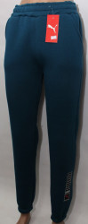 Спортивные штаны женские на флисе  оптом 74213568 02-7