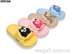 Шлепки, Super Gear оптом 258-5 mix