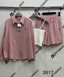 Костюмы женские (3-ка) оптом 81965340 2617-18