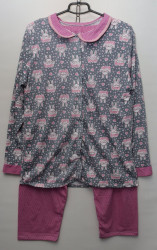 Ночные пижамы женские БАТАЛ оптом 32640597 05-12