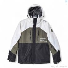 Куртка, Audsa оптом S24007-60 white-khaki-black
