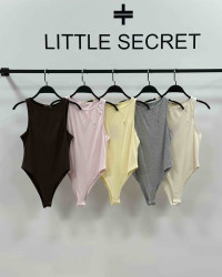 Боді жіночі (сірий) оптом Little Secret
