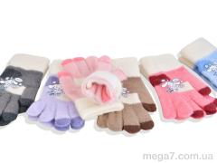 Перчатки, RuBi оптом 2528 (6-10) mix