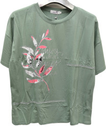 Футболки женские БАТАЛ оптом 54271683 396-161