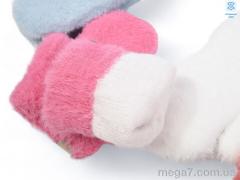 Варежки, Королева оптом 5116 норка mix