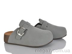 Шлепки, Prime-Opt оптом No brand Y188 grey