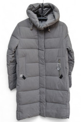 Куртки зимние женские FURUI БАТАЛ (серый) оптом 21047369 3801-52