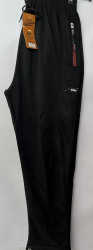 Спортивные штаны мужские (black) оптом 61387594 114-17