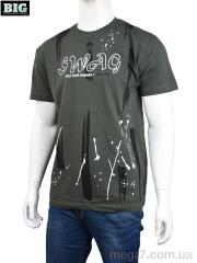 Футболка, BIG оптом 3707-125 green