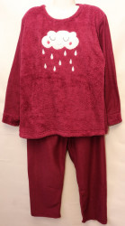 Ночные пижамы женские БАТАЛ оптом Pijamania 83014695 03-16