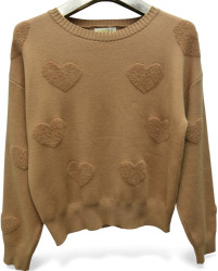 Свитера женские БАТАЛ оптом 01389472 6017-27