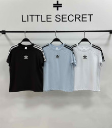 Футболки жіночі (блакитний) оптом Little Secret 