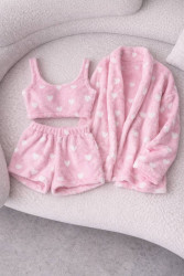 Ночные пижамы женские (3-ка) оптом 36574019 762-185