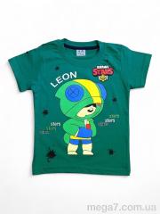 Футболка, Kids-modnik оптом 4084 Leon зелений