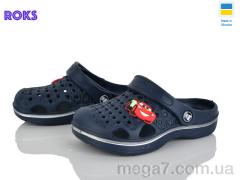 Кроксы, Roks оптом 777-019 синій