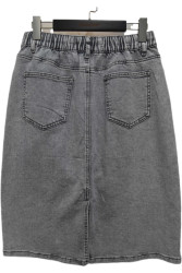 Юбки джинсовые женские БАТАЛ оптом 75184903 81981-126