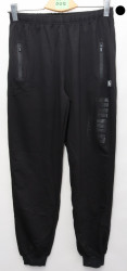 Спортивные штаны мужские (black) оптом 17943058 01-21