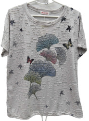 Футболки женские ПОЛУБАТАЛ оптом 13790642 8207-175